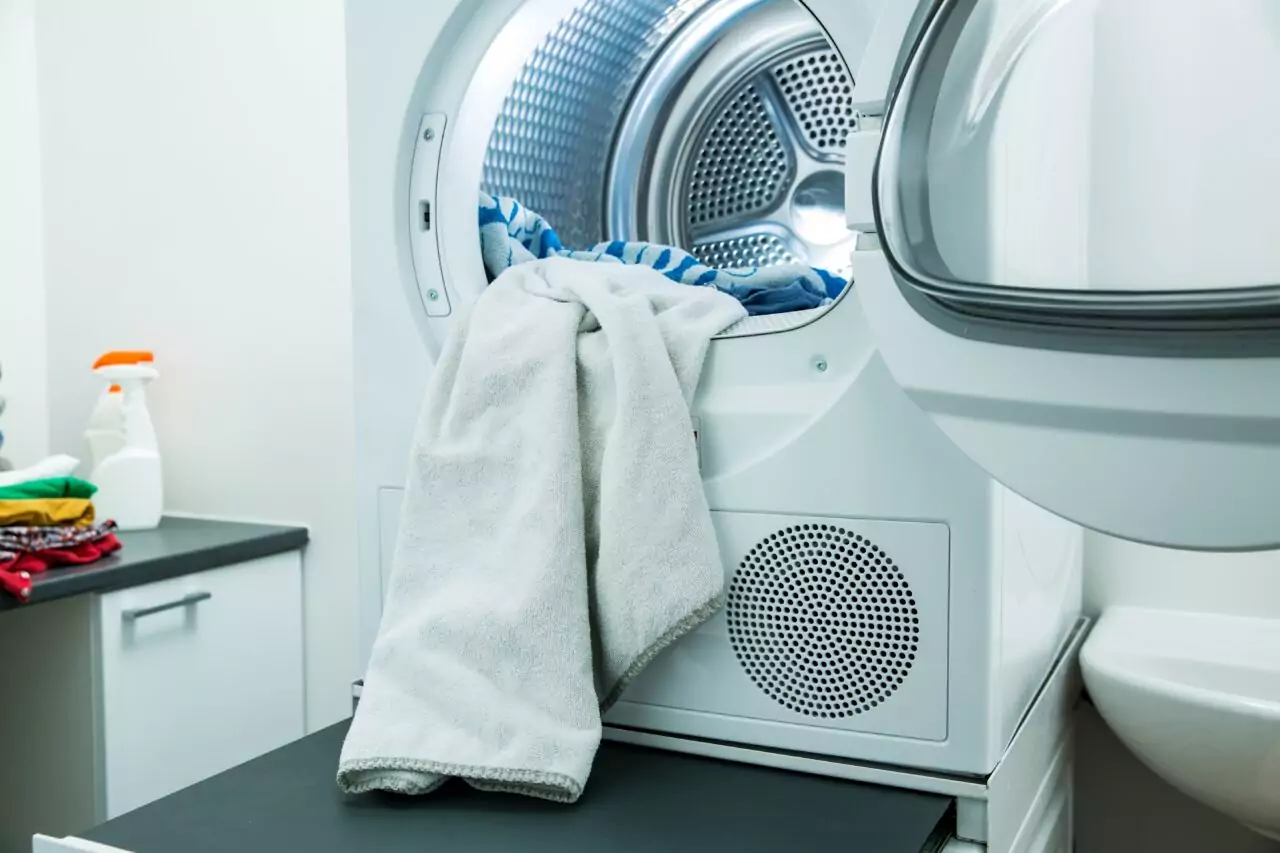 Clothes Dryer in Laundry Room