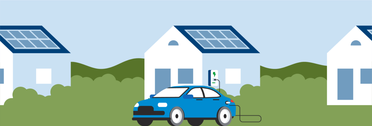 EV & Charging Station with Solar